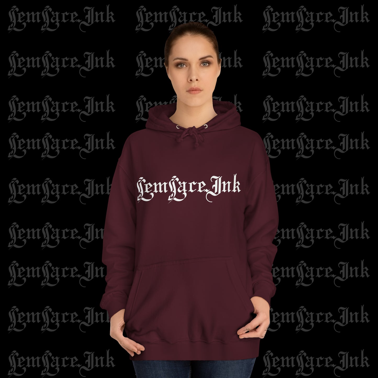 LemLace.Ink Hoodie